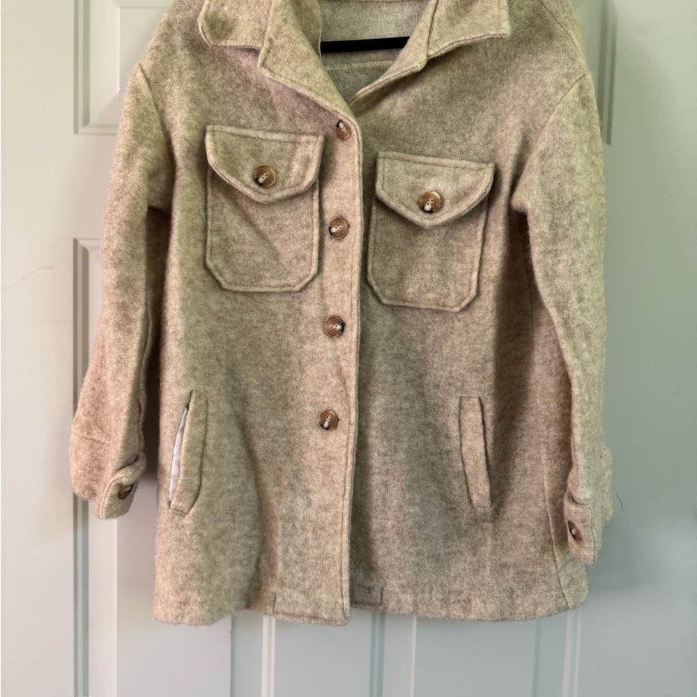 Women’s Beige Wool Coat